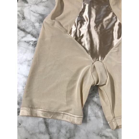 Women’s MAIDENFORM Pull On Waist Control Shapewear BEIGE Sz Large P1455 - Picture 3 of 7